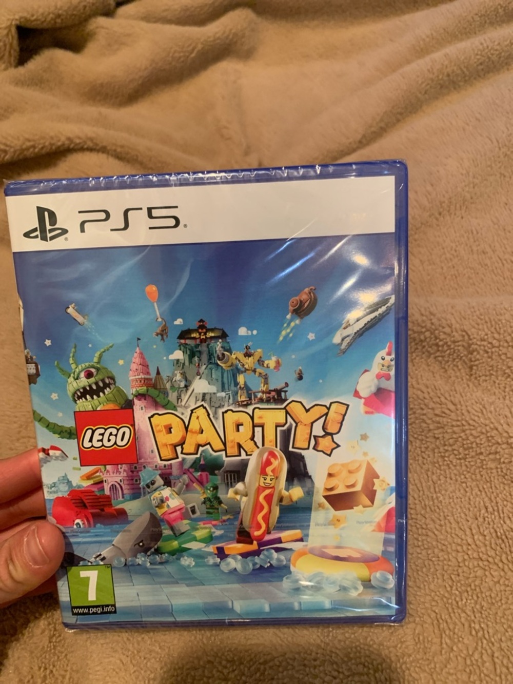 LEGO Party! PS5 Game - Bright Blue Cover